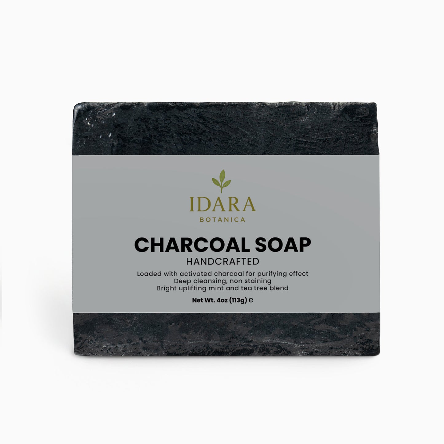 Charcoal Soap for Deep Cleansing of the Face and Body.