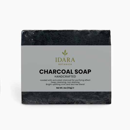 Charcoal Soap for Deep Cleansing of the Face and Body.