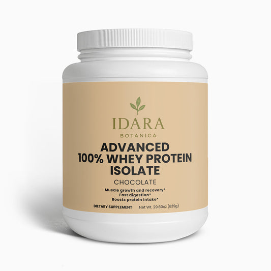 Advanced 100% Whey Protein Isolate (Chocolate) for Muscle growth and Recovery