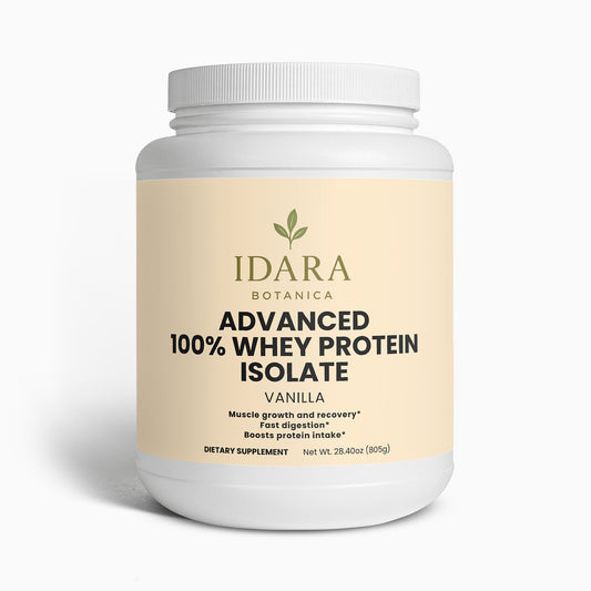 Advanced 100% Whey Protein Isolate (Vanilla) Muscle Repair and Growth
