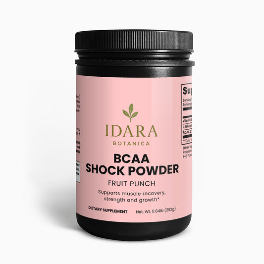 BCAA Shock Powder (Fruit Punch) for Building Lean Muscle