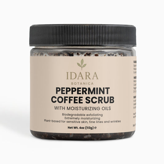 Peppermint Coffee Scrub