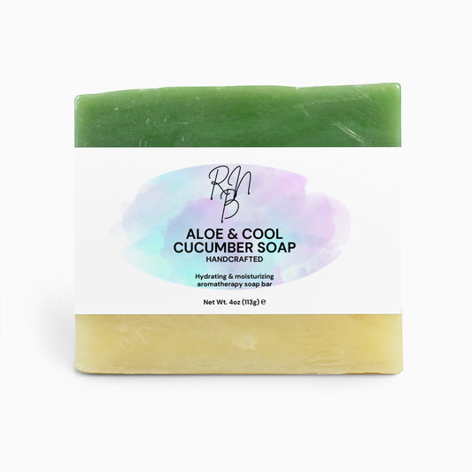 Aloe & Cool Cucumber Soap for Sensitive, and Delicate Skin