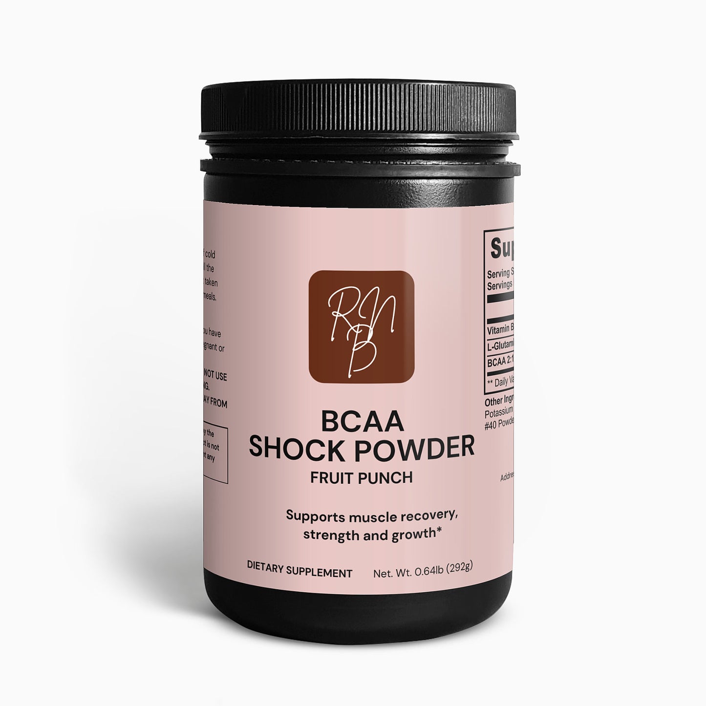 BCAA Shock Powder (Fruit Punch) for Building Lean Muscle