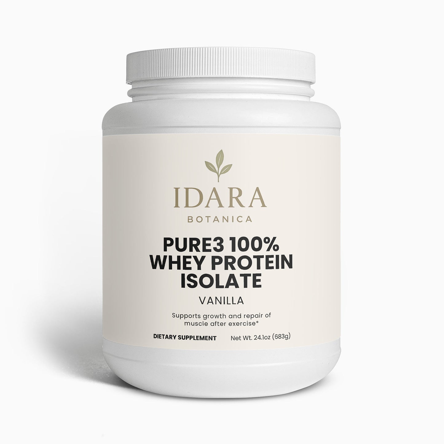 Pure3 100% Whey Protein Isolate (Vanilla)