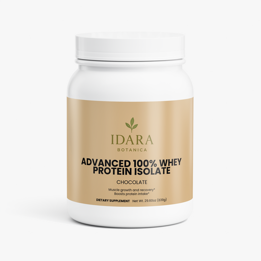 Advanced 100% Whey Protein Isolate (Chocolate) for Muscle growth and Recovery