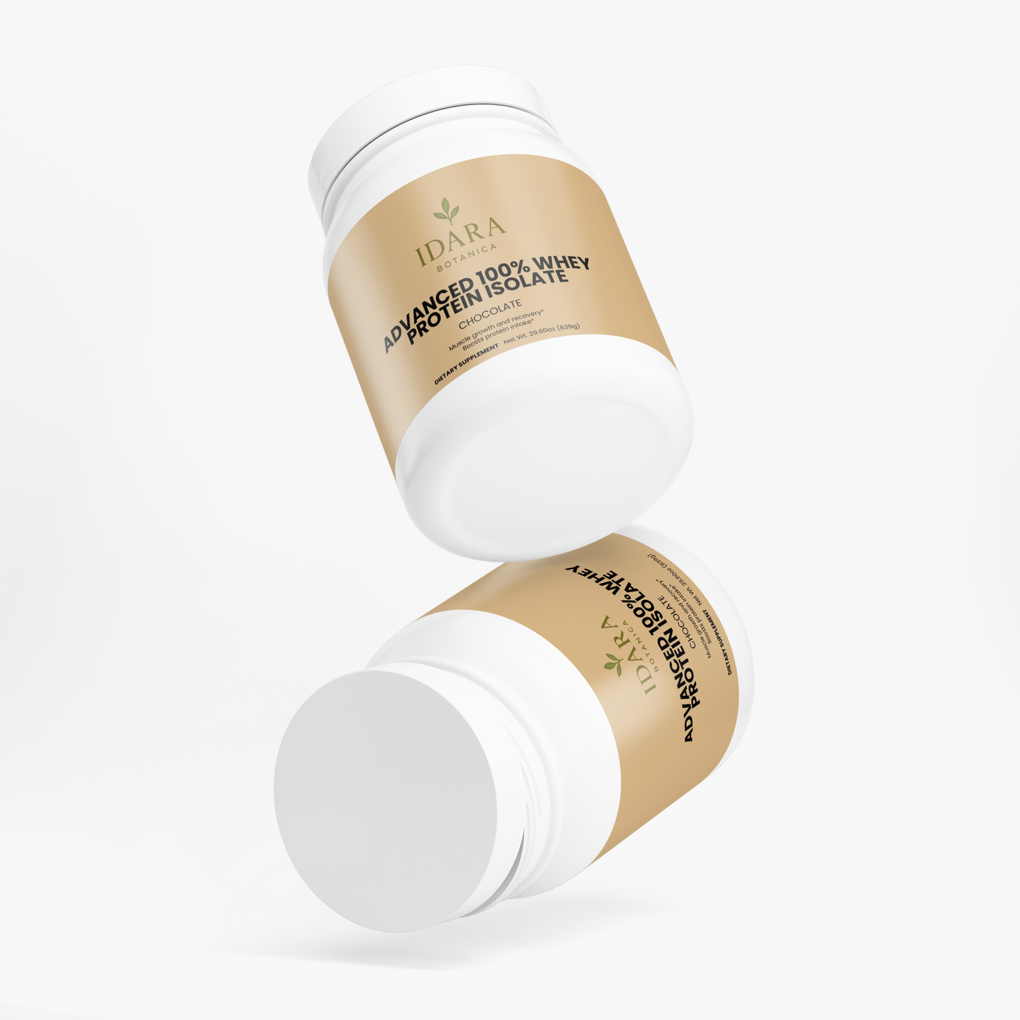 Advanced 100% Whey Protein Isolate (Chocolate) for Muscle growth and Recovery